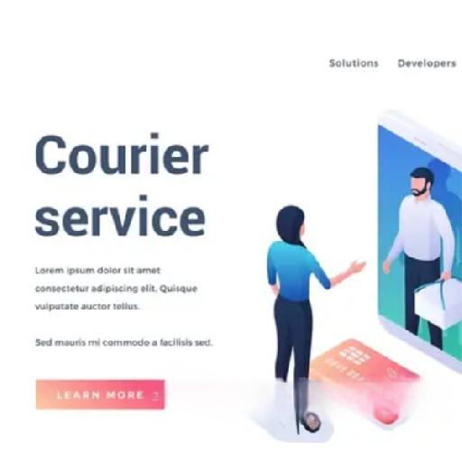 Pros - Courier Services Website