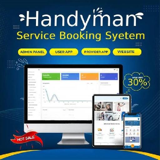 P-Tech - Home Service Booking Website With Admin Panel + App