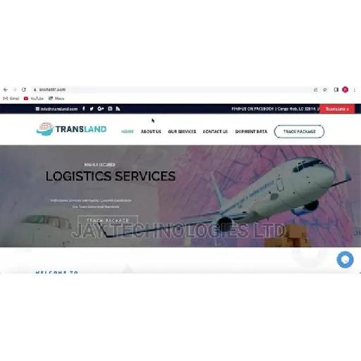 I Will Design a Logistics Tracking Website for You
