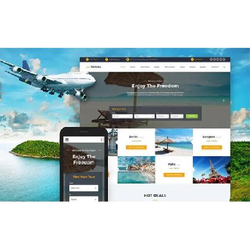 Edotech - Travel and Tour Website Design