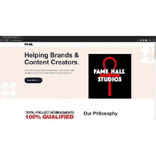 Fame - Professional Website